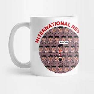 Thunderbirds International Rescue French Parker Mug